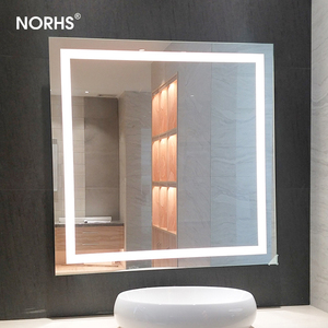 Modern frameless smart magnifying bath back lit bathroom TV mirror LED - Product Image 2