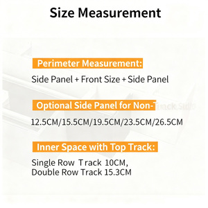 FEIYANG Box per Tende in Alluminio Grigio da 20cm, Versatile Pannello di Montaggio per Casa - Product Image 6