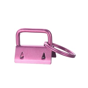 Nhà Máy Bán Buôn Kim Loại Móc Chìa Khóa Nguồn Cung Cấp Phần Cứng Với Chia Vòng Chìa Khóa 25Mm 1 Inch Túi Làm Phụ Kiện Da Kẹp Giữ Chìa Khóa - Product Image 4