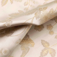 Tissu de bagage 100% polyester 150D respirant, teint en fil, jacquard tissé satiné 204 g/m², en stock pour garçons et filles