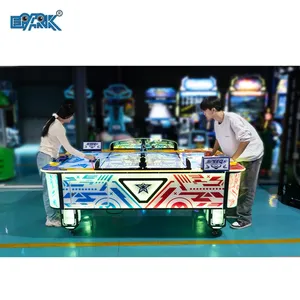 Коммерческий парк развлечений интерактивный ослепительный хоккейный стол для двух игроков Роскошный автомат для аэрохоккея с монетами