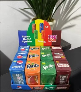 Article transfrontalier à succès : Jouets anti-stress <span class=keywords><strong>en</strong></span> TPR à récupération lente (formes variées) – Un incontournable pour les boîtes cadeaux amusantes et les farces - Product Image 4