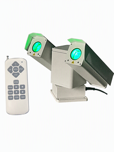 Optlaser, nouveau répulsif à <span class=keywords><strong>oiseaux</strong></span> à double laser IP65, télécommande, options d'installation multiples - Product Image 1