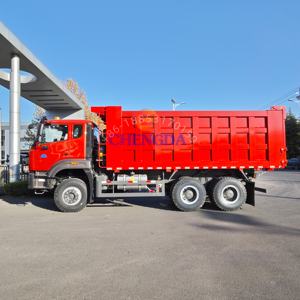 低价热卖二手新豪沃自卸车6x4矿车卡米恩贝恩10轮自卸车30 Tonsb待售 - Product Image 4