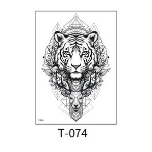 Pegatinas <span class=keywords><strong>de</strong></span> <span class=keywords><strong>tatuaje</strong></span> <span class=keywords><strong>de</strong></span> brazo <span class=keywords><strong>de</strong></span> flor <span class=keywords><strong>de</strong></span> Animal personalizadas impermeables <span class=keywords><strong>para</strong></span> hombres y mujeres tatuajes temporales <span class=keywords><strong>de</strong></span> León, dragón, Lobo, tigre coloridos Jiangmei - Product Image 4