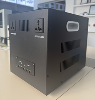 Estabilizador de Voltaje Automático Servo (SVC) de 220V CA, Precio de Fábrica, Pantalla de Cobre DOR LCD, Monofásico, 50Hz, para Uso Doméstico