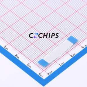 JS05A-10P-030-3-4 FFC Cable (Flexible Flat Cable) P=0.5mm Connector 10P 0.5mm 0.3mm Non-Inverting - Product Image 2