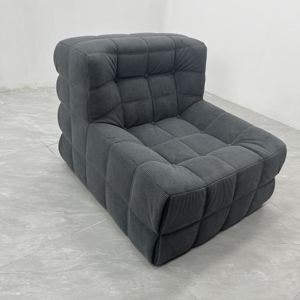 Minisit Modern French <strong>Single</strong> Tufted Velvet <strong>Bed</strong> Sectional <strong>Sofa</strong> Compression Living Room Furniture Washable Affordable Box <strong>Sofa</strong> - Product Image 6