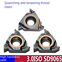 Quenching and Tempering-specific Internal and External Threading Inserts 16ER/IRAG60/10 15/20/25/30 ISO with Colored Coating