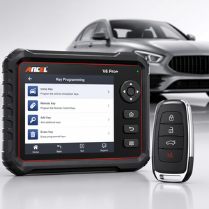 Escáner OBD2 Bidireccional ANCEL V6 PRO+, Herramienta <span class=keywords><strong>de</strong></span> Diagnóstico <span class=keywords><strong>de</strong></span> Sistema Completo, Programador <span class=keywords><strong>de</strong></span> Llaves, Más <span class=keywords><strong>de</strong></span> 25 Funciones <span class=keywords><strong>de</strong></span> Reinicio para Todos los Autos - Product Image 6