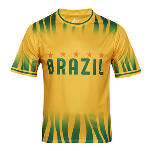 <span class=keywords><strong>Camiseta</strong></span> de poliéster al por mayor para aficionados a torneos de fútbol, con logo personalizado, sublimación completa, ropa de apoyo para equipos de fútbol, <span class=keywords><strong>camiseta</strong></span> de secado rápido - Product Image 1