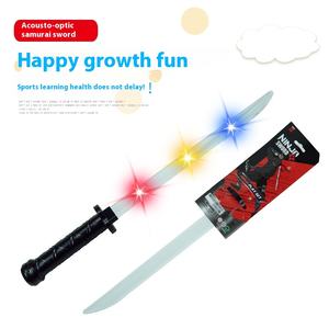 Halloween <span class=keywords><strong>Ninja</strong></span> Set Série Jouet Épée Musique 7 Couleurs Lumière Transformation Lumière Ombre Épée - Product Image 1