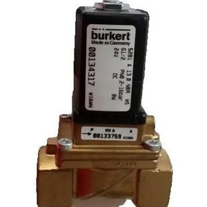 Burkert โซลินอยด์วาล์ว00134317 G1/2 24V DC 2-16Bar ผลิตในเยอรมนี - Product Image 1