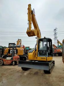 Mini-excavatrice Komatsu d'occasion de 5,5 tonnes, d'origine japonaise, bien entretenue, en bon état, modèle Komatsu PC 55MR - Product Image 4