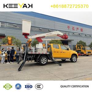 गर्म बिक्री आईसुजू हवाई कामकाजी प्लेटफॉर्म ट्रक पिकअप उच्च ऊंचाई वाले ऑपरेशन ट्रकों को बिक्री के लिए इन्सुलेट टेलीस्कोपिक बूट लिफ्ट - Product Image 4