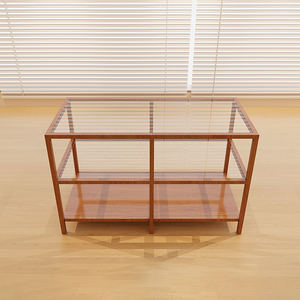 맞춤형 로고 샵 여성 의류 디스플레이 랙 키즈 디스플레이 선반 부티크 의류 랙 - Product Image 4