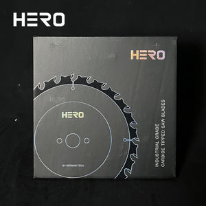 Hoja de Sierra de Doble Corte <span class=keywords><strong>HERO</strong></span>, Fabricante OEM, para Cortar Madera, Herramienta de Corte sin Astillas - Product Image 3