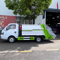 Camion Compacteur de Déchets Électrique Mini 4x2 Dongfeng de Chine de Bonne Qualité, Occasion, Petit Modèle 5m³ - Prix
