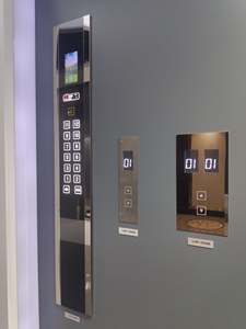 NOVA Moderner Edelstahl-Aufzug Wandmontiertes Touch-Display COP und <span class=keywords><strong>LOP</strong></span> - Product Image 3