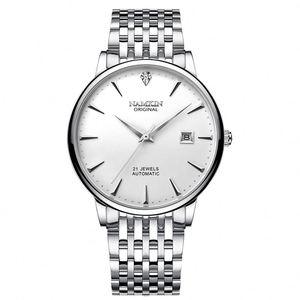 Relojes Mecánicos Personalizados de Moda para Hombre 2025, Alta Calidad, Acero Inoxidable 316L, Esfera Simple con Agujas, Estilo Buceo Hangzhou - Product Image 3