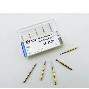 Fresas de acabado de recorte TC FG Shank Instrumento rotatorio dental Fresa de alta velocidad - Product Image 2