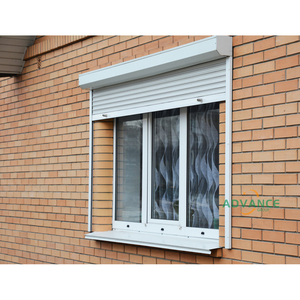 2024 trước vĩnh viễn an ninh tự động nhôm cán cuộn lên cửa sổ màn trập cửa Cơn Bão con lăn xuống màn trập - Product Image 6