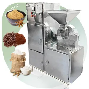 Máquina de moagem de arroz extra fina para moinho de cacau e cúrcuma, folhas secas, tempero em pó, moedor de sal e arroz do Paquistão
