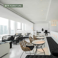 BFP Home Restaurant Ensemble de meubles pour table et chaises Mobilier de salle à manger personnalisé Solution unique pour projet d'hôtel et de centre de villégiature