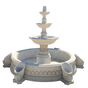 Fontaine de jardin extérieure personnalisée Style français en marbre caractéristique de l'eau pour Villa piscine ornement décor extérieur accès handicapé - Product Image 6