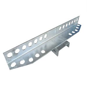 Soporte de poste de servicio pesado Soportes de acero galvanizado de hierro angular para abrazaderas de cable colgantes - Product Image 4