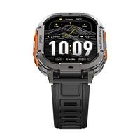 X7 Robuste Smartwatch 2,13 Zoll AMOLED 1000mAh Langzeitakku 3ATM Wasserdicht Zinklegierung Gepanzertes Gehäuse BT 5.3 Anruffunktion