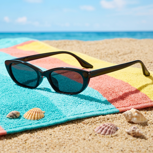 Occhiali da Sole Polarizzati Neri Personalizzati con Logo, Alta Qualità, <span class=keywords><strong>Moda</strong></span>, Marchio Famoso, Designer, Protezione UV400, Stile Vintage 2026 - Product Image 3