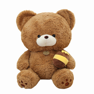 <b>Cute</b> Honey Pot Teddy <b>Bear</b> Plush Super Soft Plush Toy with PP Cotton Filling Stress Relief Gifts Doll for Children <b>Cute</b> Doll Toy - Product Image 6