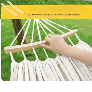 <span class=keywords><strong>Hamac</strong></span> en toile avec conception anti-basculement, <span class=keywords><strong>hamac</strong></span> d'extérieur, blanc, simple ou double, extra épais, vente en gros du fabricant - Product Image 5