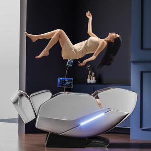 Silla de masaje de gravedad cero de cuerpo completo 4D de lujo con presión de aire de 7 puntos, características de estiramiento de <span class=keywords><strong>espalda</strong></span> y pantorrilla - Product Image 2