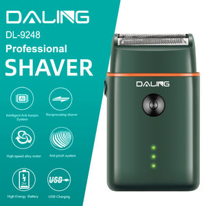 Afeitadoras eléctricas de diseño de doble cabezal <span class=keywords><strong>DALING</strong></span>, <span class=keywords><strong>afeitadora</strong></span> recargable, <span class=keywords><strong>afeitadora</strong></span> portátil para hombres, - Product Image 2