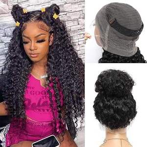 Venta al por Mayor de Cabello Humano Virgen Vietnamita Crudo SDD, Densidad 250%, 13x4 HD Transparente para Peluca Frontal de Encaje, para Cabello Rizado Pixie - Product Image 4