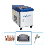 Soldadora laser 1500W 2000w Super portable portable en acier inoxydable fibre laser soudage découpe nettoyage 3 en 1 système de machine