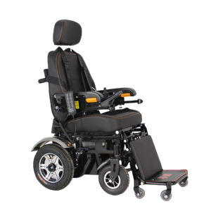 Excelente silla de ruedas eléctrica de acero de nuevo estilo con rotura electromagnética para equipos de fisioterapia y rehabilitación - Product Image 1