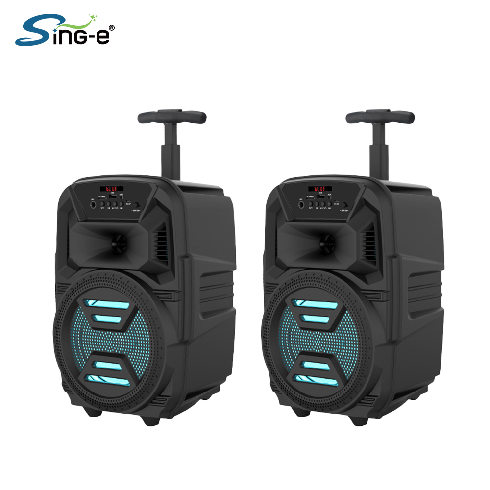 SING-E ZQS6111 Portable Outdoor Stereo with Super Bass