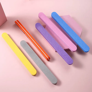 Lime à ongles en éponge de qualité supérieure, double face, papier de verre, manucure, ponçage, tampon de beauté - Product Image 1