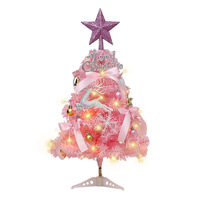Mini Pink Weihnachts baum LED Lampe benutzer definierte Desktop-Ornament Weihnachten dekorative Beleuchtung