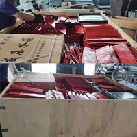 Cages à cailles et perdrix multicouches 3D surélevées avec système d'abreuvement automatique, mangeoire automatique et bac de collecte des excréments pour volailles
