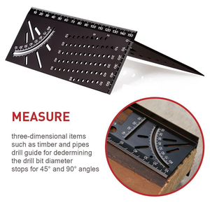 <span class=keywords><strong>Regla</strong></span> <span class=keywords><strong>de</strong></span> ángulo <span class=keywords><strong>de</strong></span> aluminio 3D para carpintería, herramienta <span class=keywords><strong>de</strong></span> medición <span class=keywords><strong>de</strong></span> ángulo <span class=keywords><strong>de</strong></span> 90 grados, escuadra combinada - Product Image 5