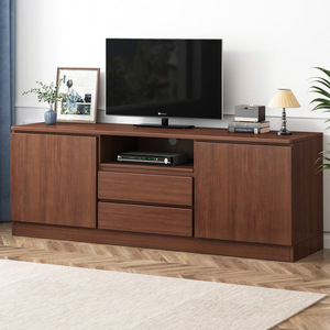 Mobile <span class=keywords><strong>TV</strong></span> <span class=keywords><strong>in</strong></span> Legno Massello Stile Nordico Ultra Sottile per Soggiorno e Camera degli Ospiti - Product Image 1