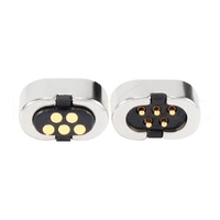 HytePro – connecteur d'alimentation circulaire à 5 broches, pogo magnétique