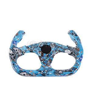 Volant de course modifié JDM personnalisé, universel, en acrylique, impression par transfert d'eau, pièces de décoration de <span class=keywords><strong>voiture</strong></span> - Product Image 4