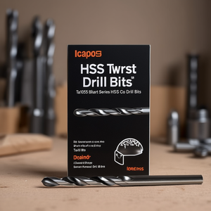 Foret hélicoïdal HSS TA1055, série courte noire, forets HSS-Co - Product Image 3