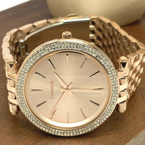 <span class=keywords><strong>Reloj</strong></span> de Cuarzo de Lujo para Mujer al por Mayor, con Diamantes, Estilo Conciso, Esfera con Correa de Acero Inoxidable, <span class=keywords><strong>Reloj</strong></span> para Chicas, Relojes de Negocios - Product Image 2