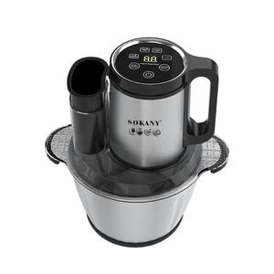 Máquina <span class=keywords><strong>de</strong></span> Alimentos <span class=keywords><strong>Sokany</strong></span> 6 en 1 <span class=keywords><strong>de</strong></span> 3L con Pantalla LCD, <span class=keywords><strong>Picadora</strong></span> <span class=keywords><strong>de</strong></span> <span class=keywords><strong>Carne</strong></span>, Trituradora <span class=keywords><strong>de</strong></span> Fufu, Licuadora Portátil Multifuncional, Molinillo Eléctrico <span class=keywords><strong>de</strong></span> <span class=keywords><strong>Carne</strong></span> - Product Image 1
